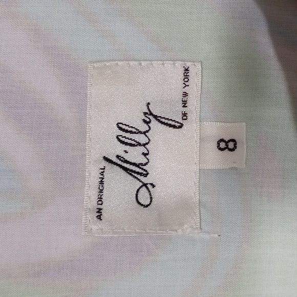 💜VTG Milly💜 - Multicolor Retro Floral Print Shift Dress - Picture 3 of 15